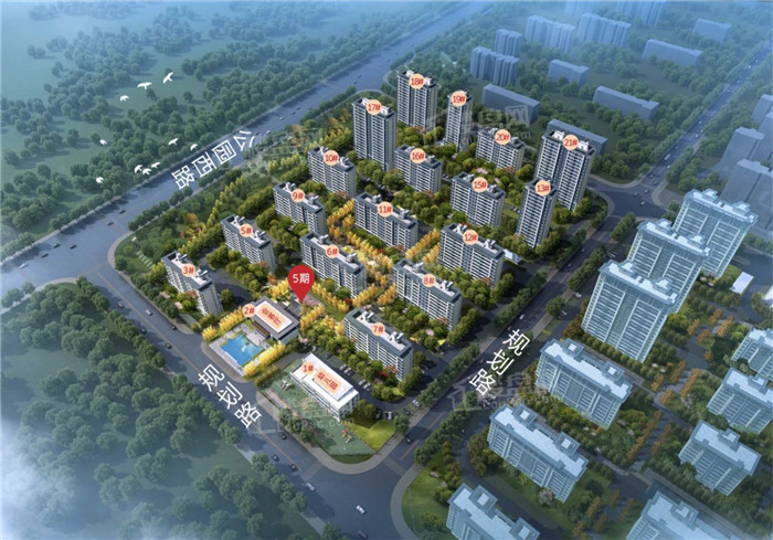 郸城建业青云府效果图