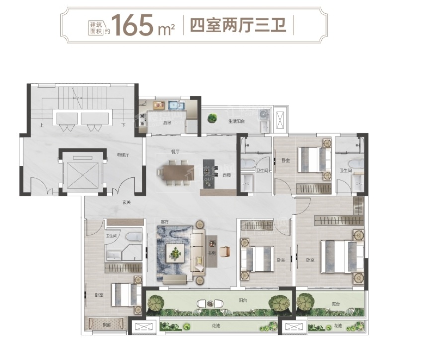 周口城投宸院户型图_房型图_户型图大全-周口楼盘网