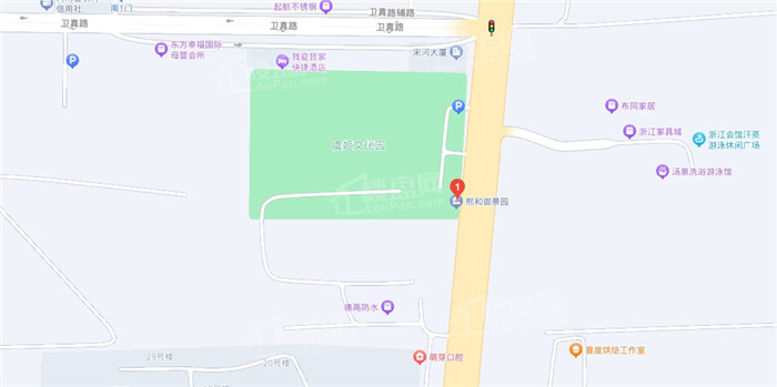 鹿邑熙和御景园鹿邑熙和御景园位置图