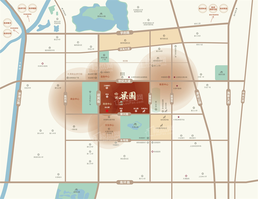 格调梁园格调梁园位置图