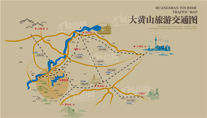 黄山太平湖国际旅游度假区位置图