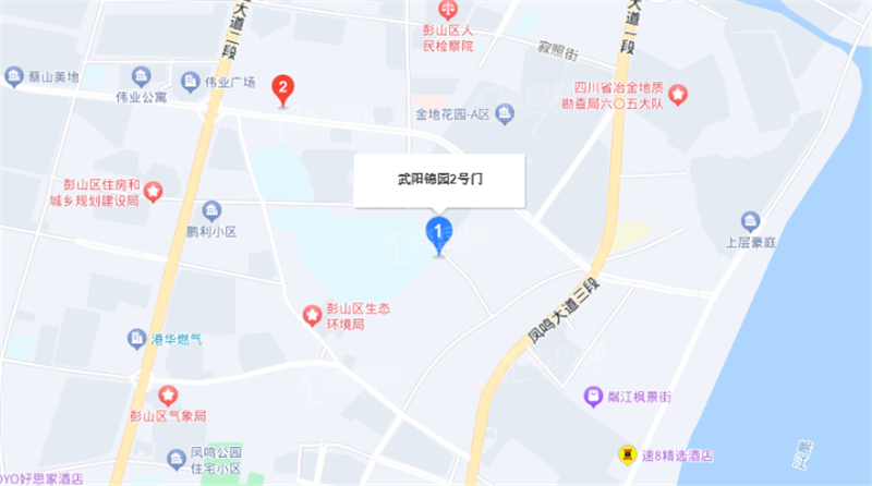 武阳·锦园位置图
