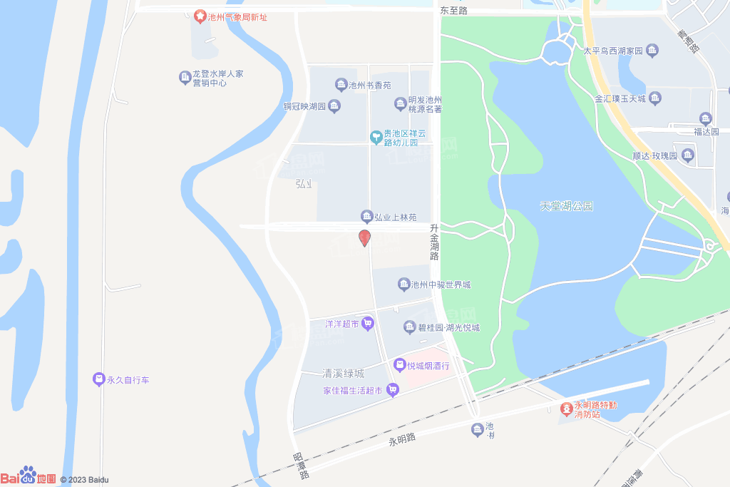蓝城·桃李春风位置图