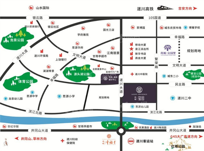 尚城玺园位置图