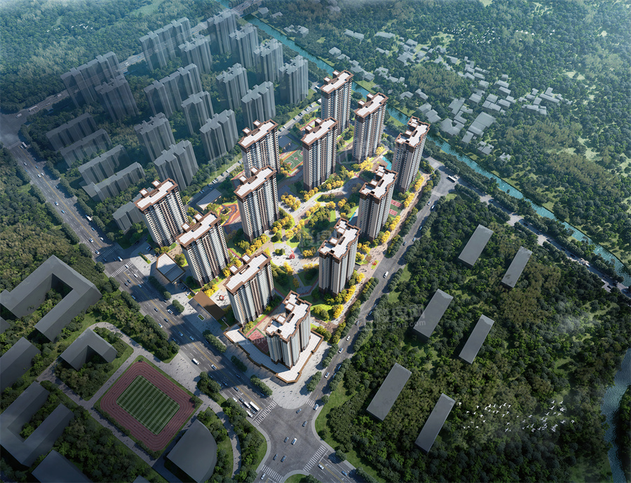 旭航·和樾府效果图