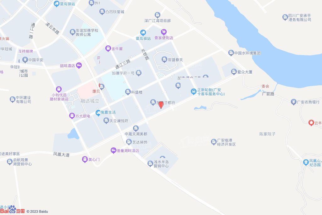 凤栖澜庭凤栖澜庭位置图