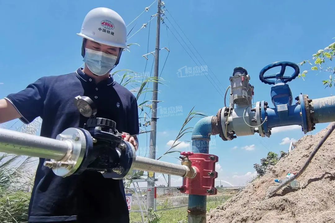 中国铁建横沥岛长沙涌项目中国铁建横沥岛长沙涌项目实景图