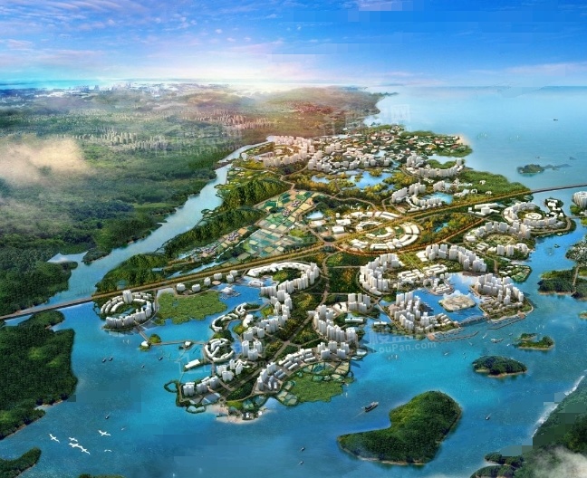 钦州中盼·龙门梦幻之岛项目开发商实力如何？周边有繁华商圈吗？