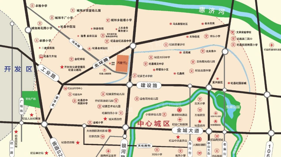 文康桂府位置图