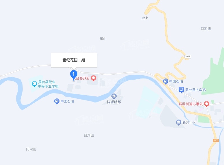 灵台县世纪花园二区灵台县世纪花园二区位置图