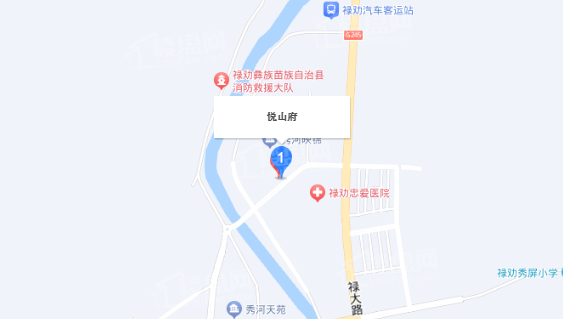 锦实•悦山府锦实•悦山府位置图