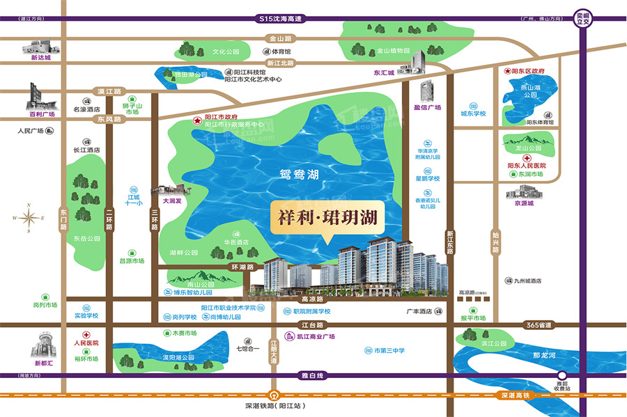 祥利·珺玥湖祥利·珺玥湖位置图