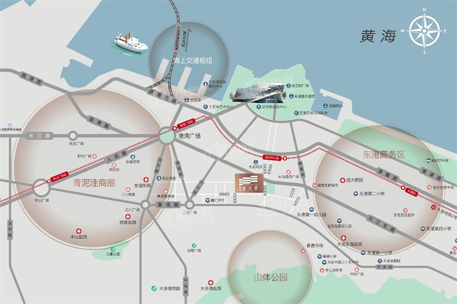 铁龙连兴里位置图