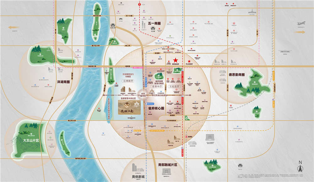 中国铁建花语江南中国铁建花语江南位置图