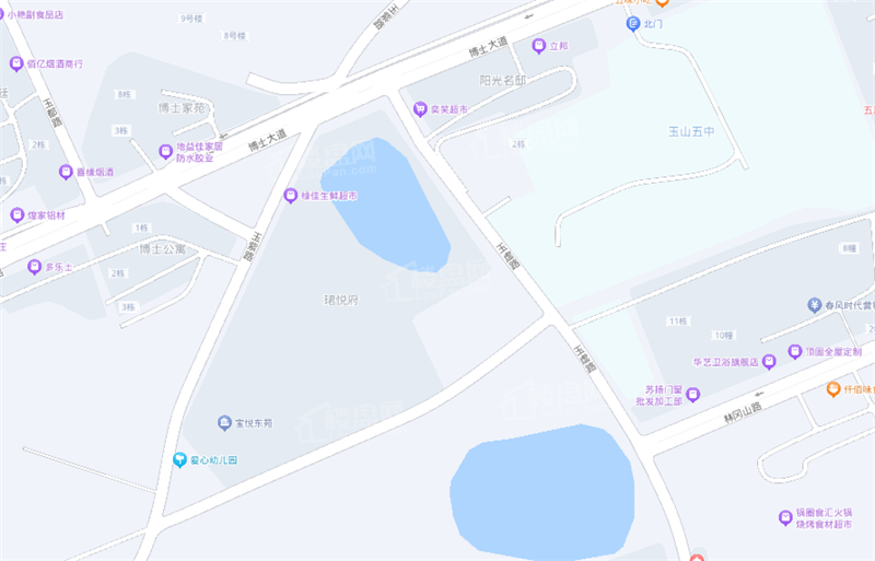 玉山珺悦府位置图