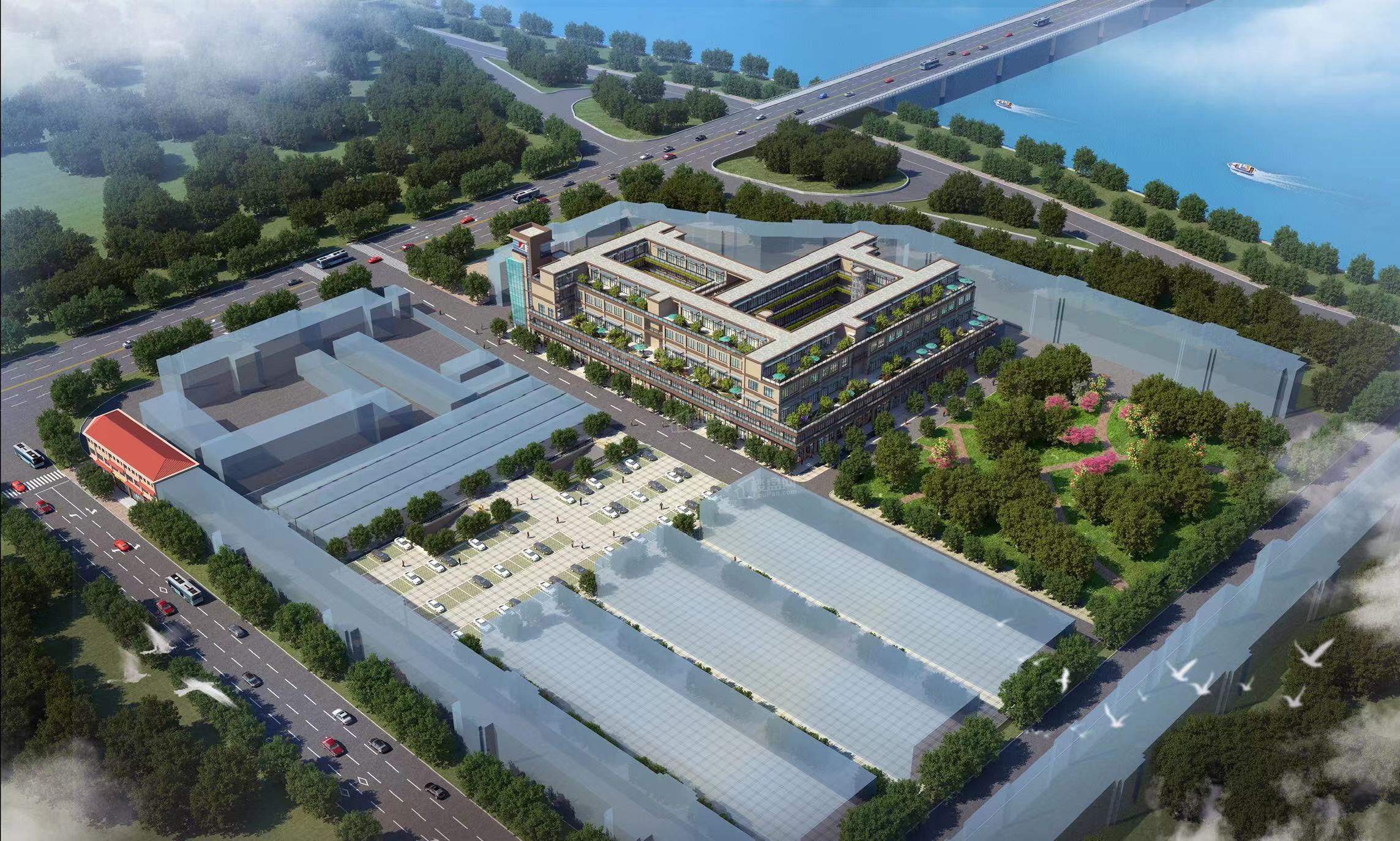 沂水赛石文旅古玩商业综合体效果图