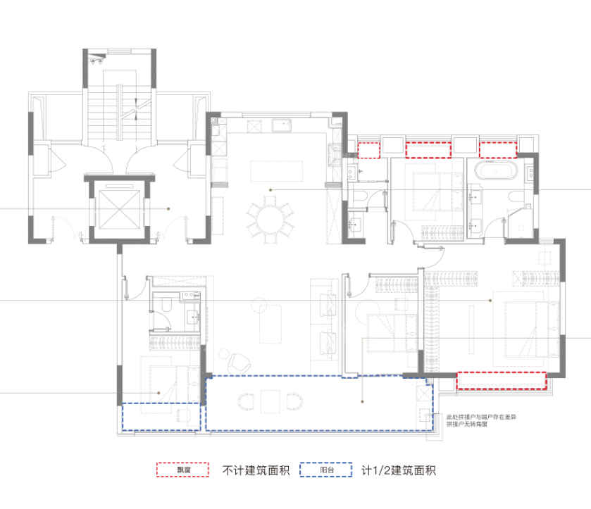 南通臻如府楼层平面图户型图-南通楼盘网