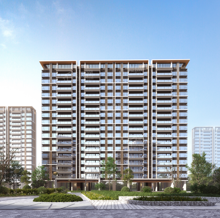 世荣暻观花园实景图