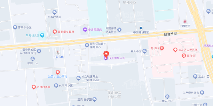 保利·壹号天街位置图