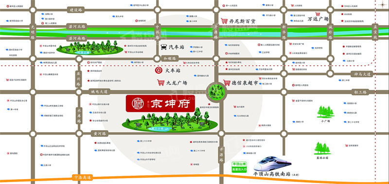 京坤府位置图