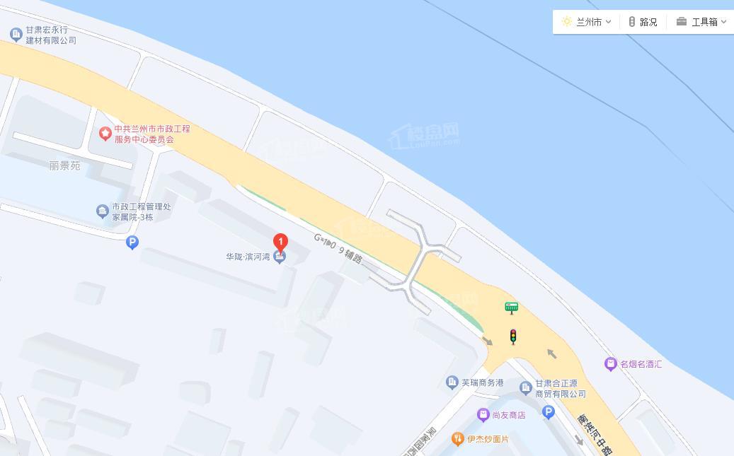 华陇·滨河湾华陇·滨河湾位置图