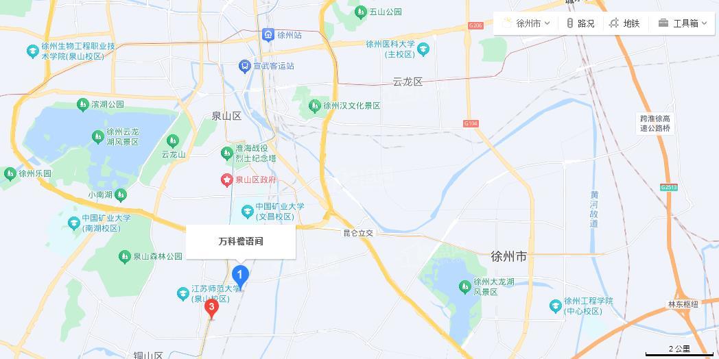 万科檐语间位置图