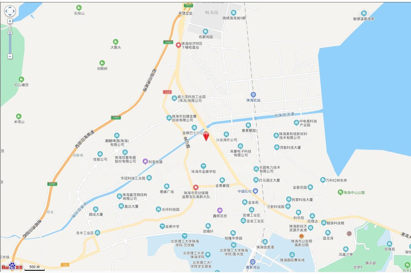 惠景沁花园位置图