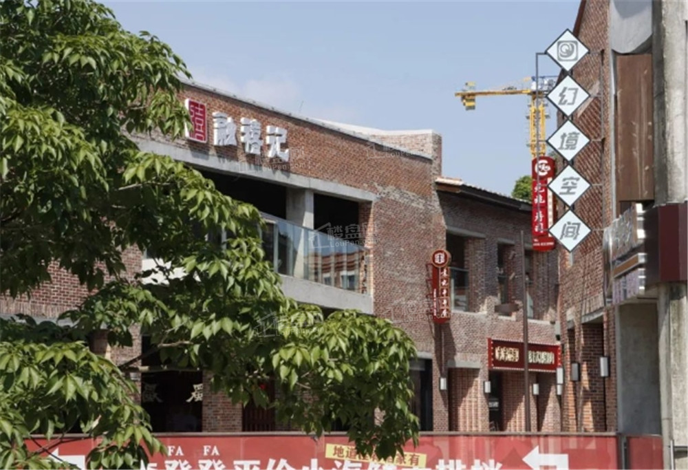 东百利桥古街效果图