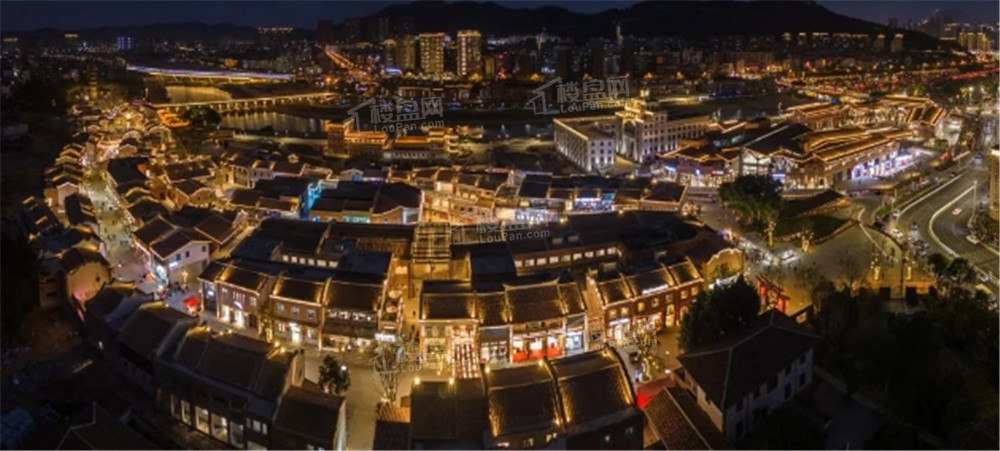 东百利桥古街效果图
