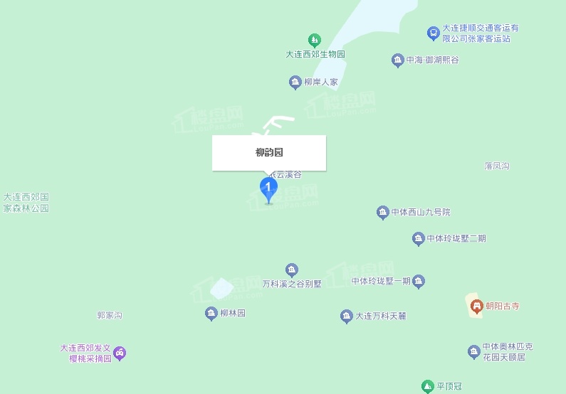 中体祥颐伴湖位置图