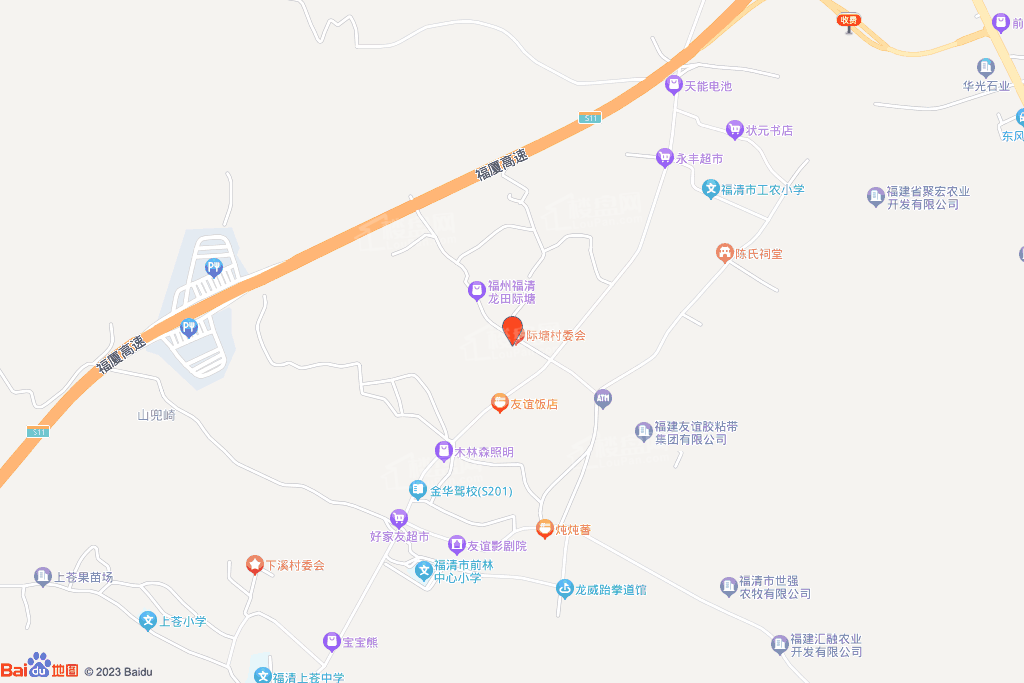 友谊花园位置图