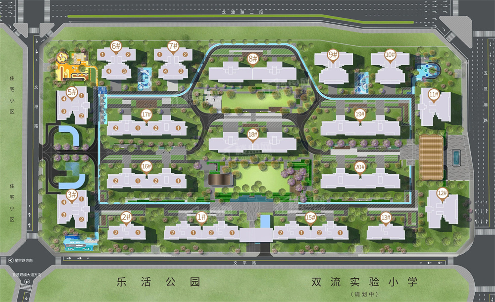 双流银河玺悦和鸣效果图_实景图_样板间-双流楼盘网