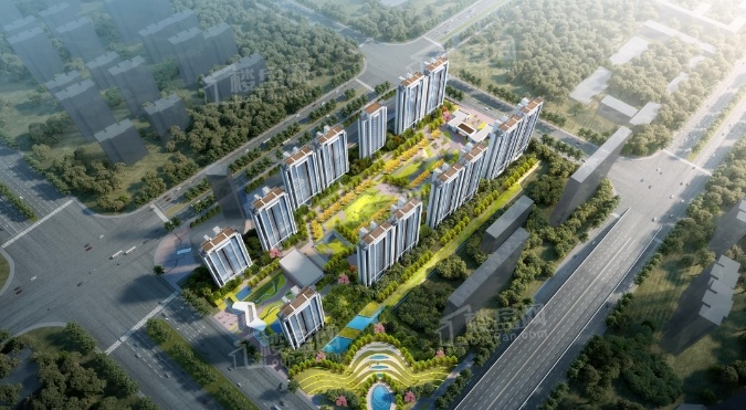 荣华建业江山汇效果图