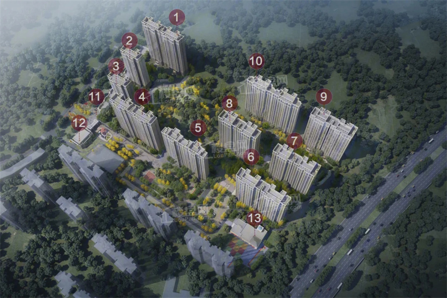 乌鲁木齐新铝·香山公园高清图