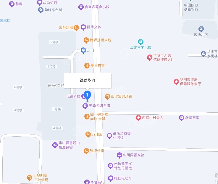 锦瑞华府 锦瑞华府 位置图