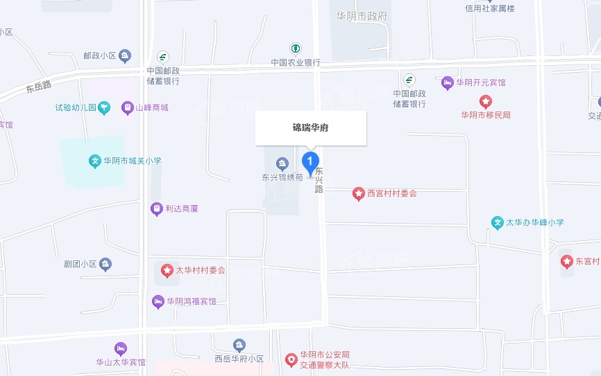 锦瑞华府 锦瑞华府 位置图