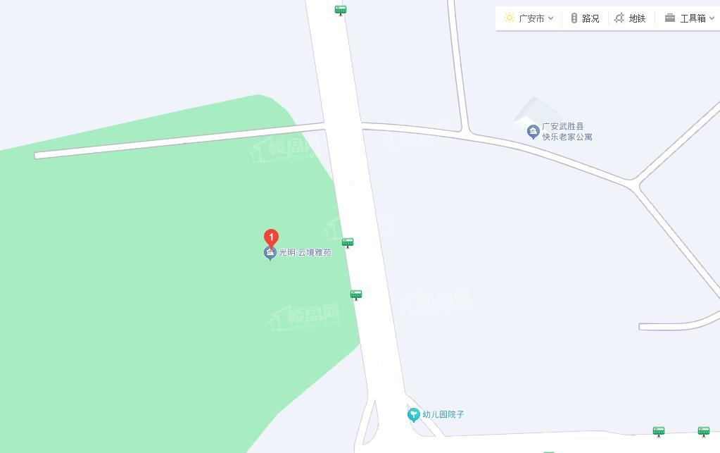 光明·云境雅苑光明·云境雅苑位置图