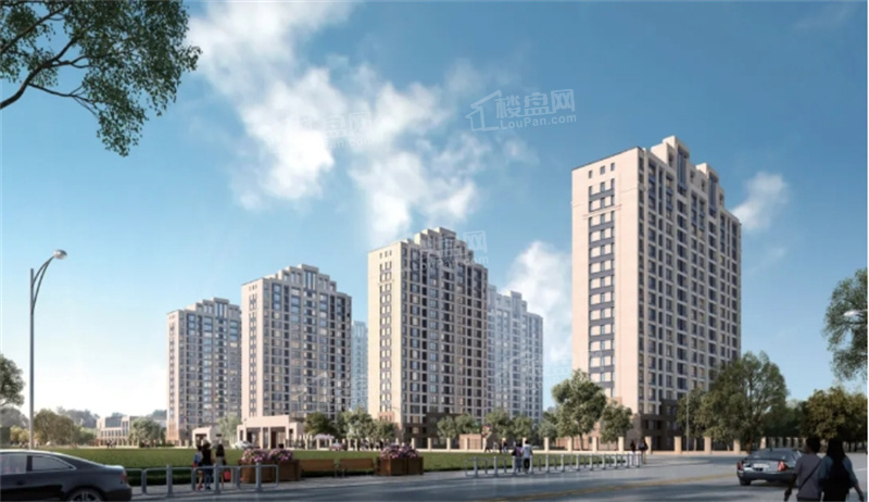 惠山西郡府效果图