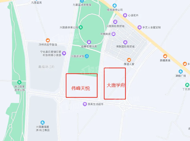 伟峰天悦位置图