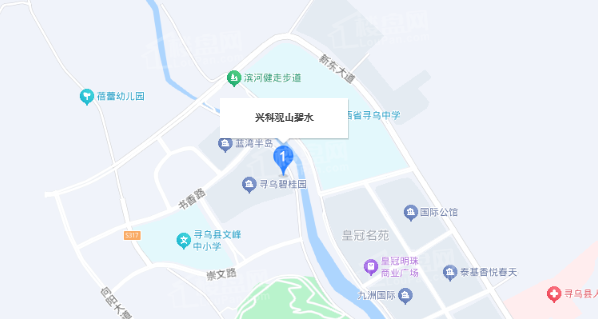 兴科观山碧水位置图