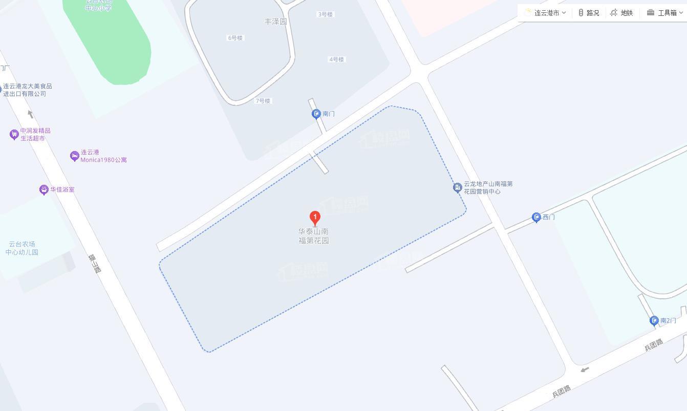 华泰山南福第花园华泰山南福第花园位置图