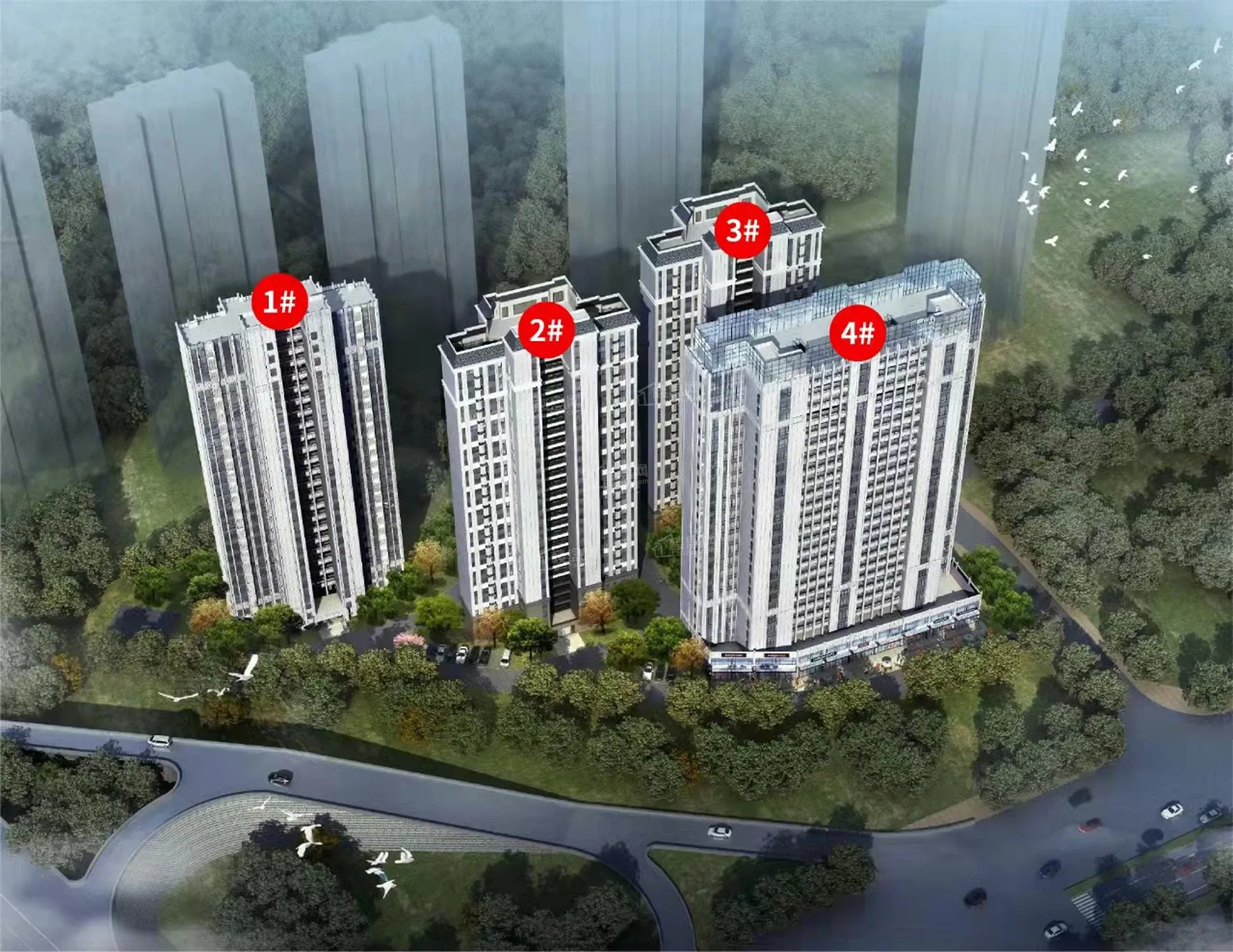 当下泰安岱岳区购房万景花园、中城·悠山湖畔国际颐养社区差别在哪儿?