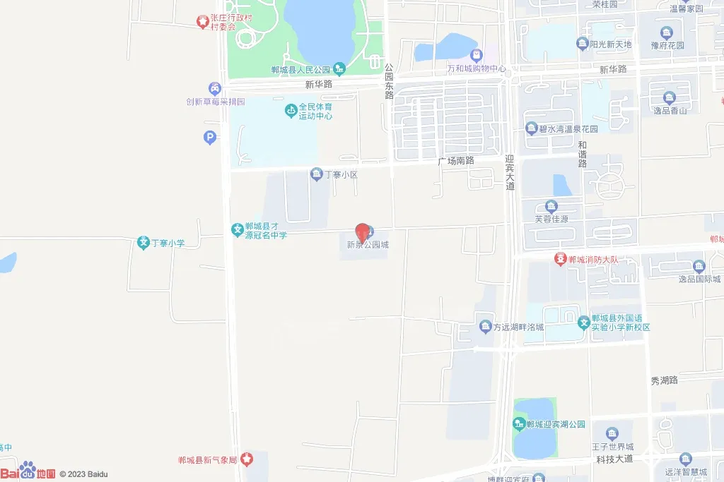 新景公园城位置图