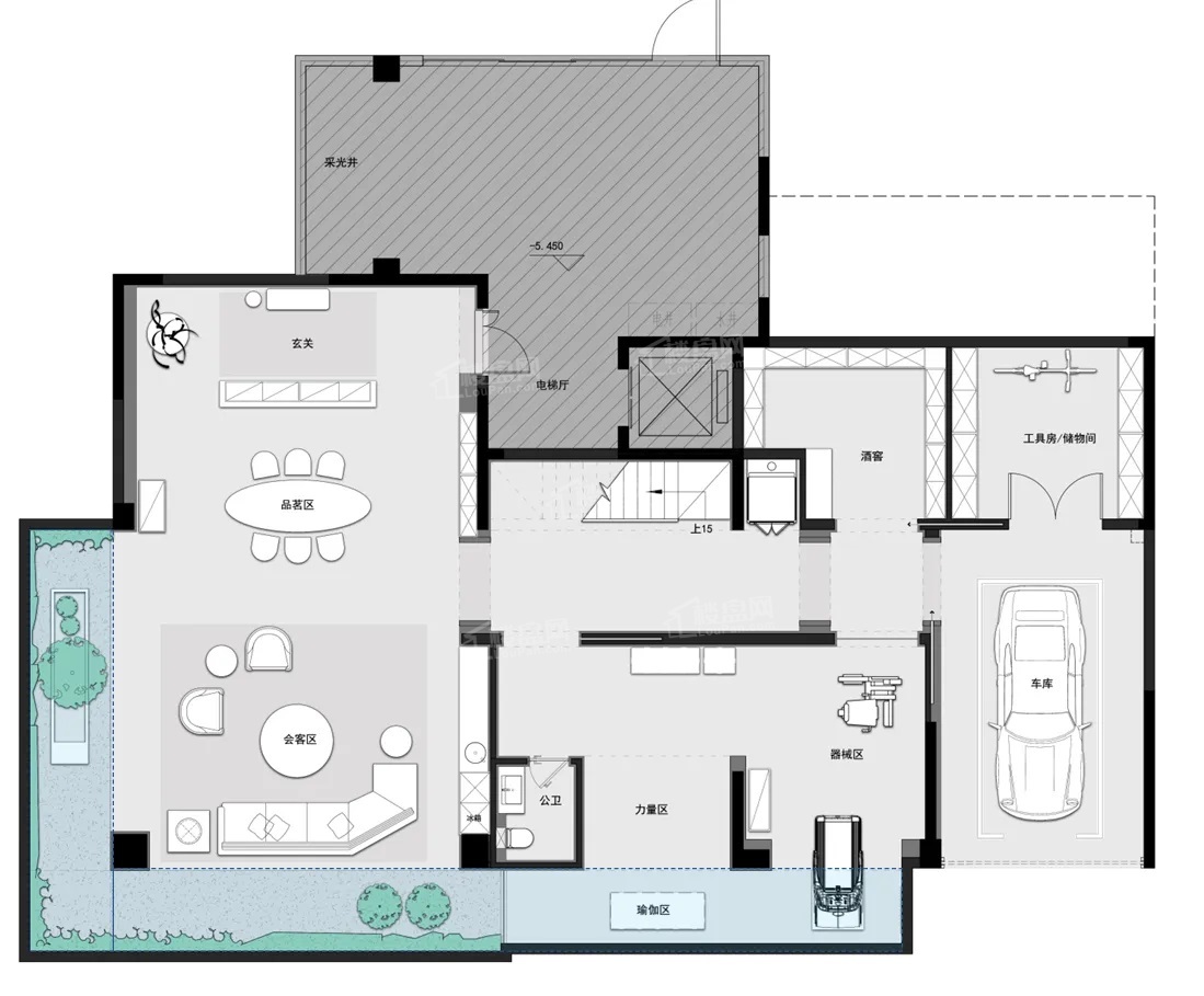 南京中北金基山和月4室2厅4卫户型图-南京楼盘网