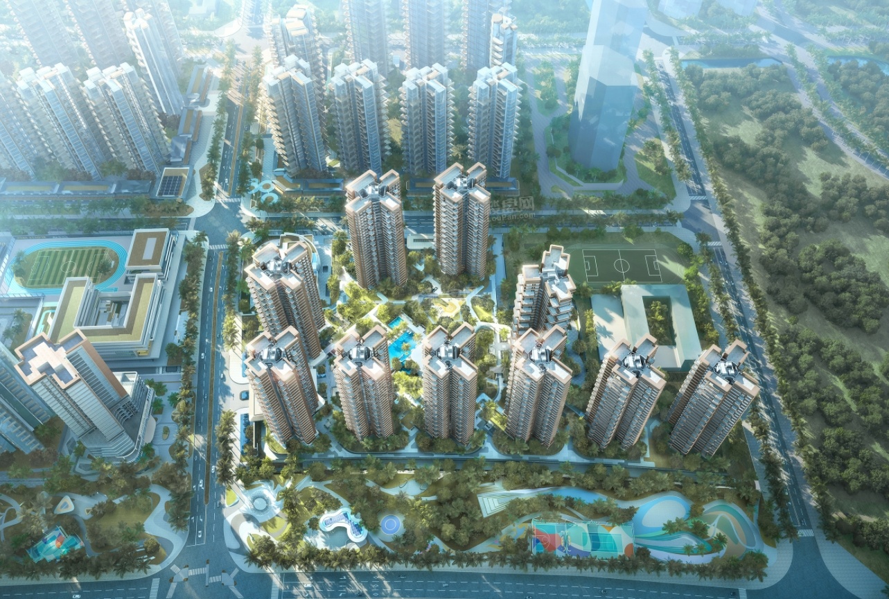珠海华发珠海湾效果图_实景图_样板间-珠海楼盘网