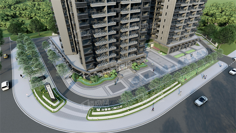 财富名门御江府效果图