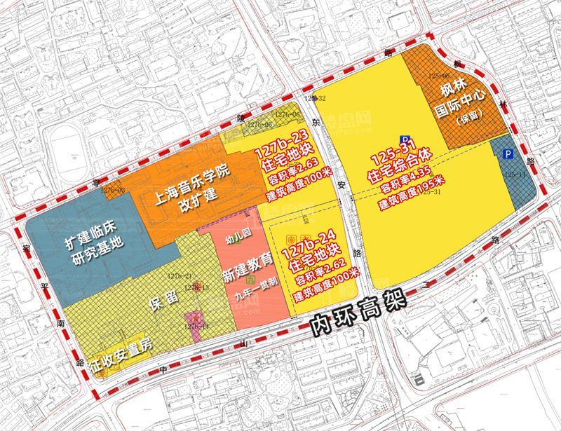 上海地产&徐汇城投东安新村项目 效果图