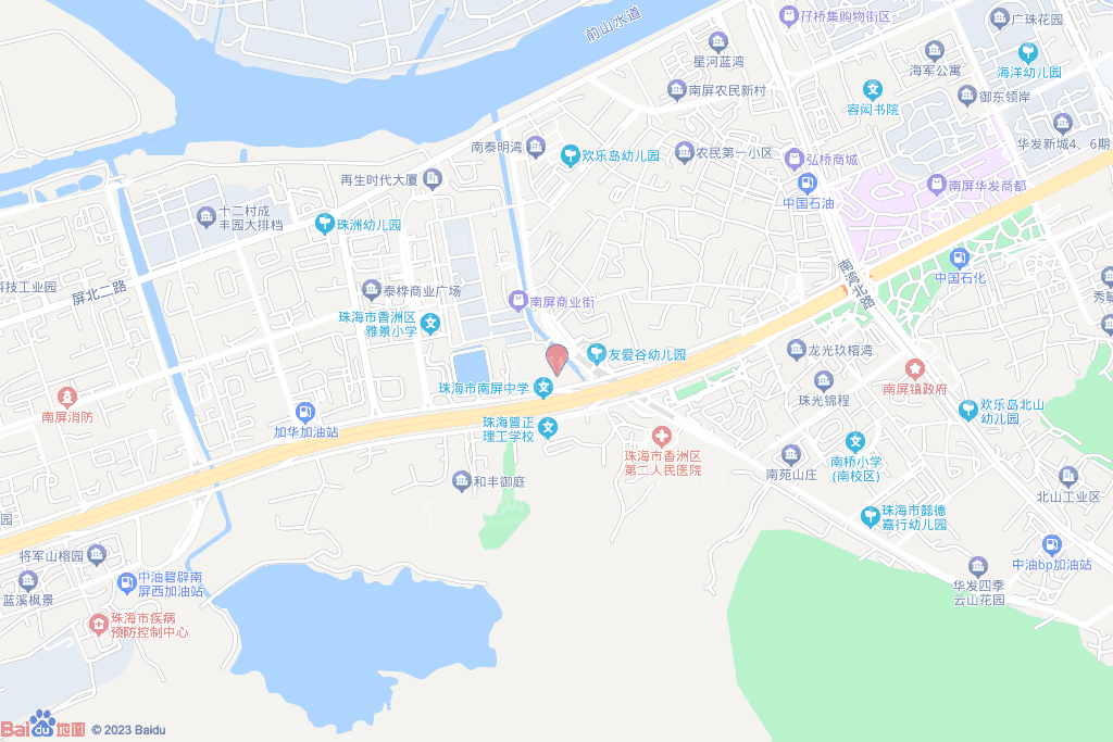 华发天玺花园位置图