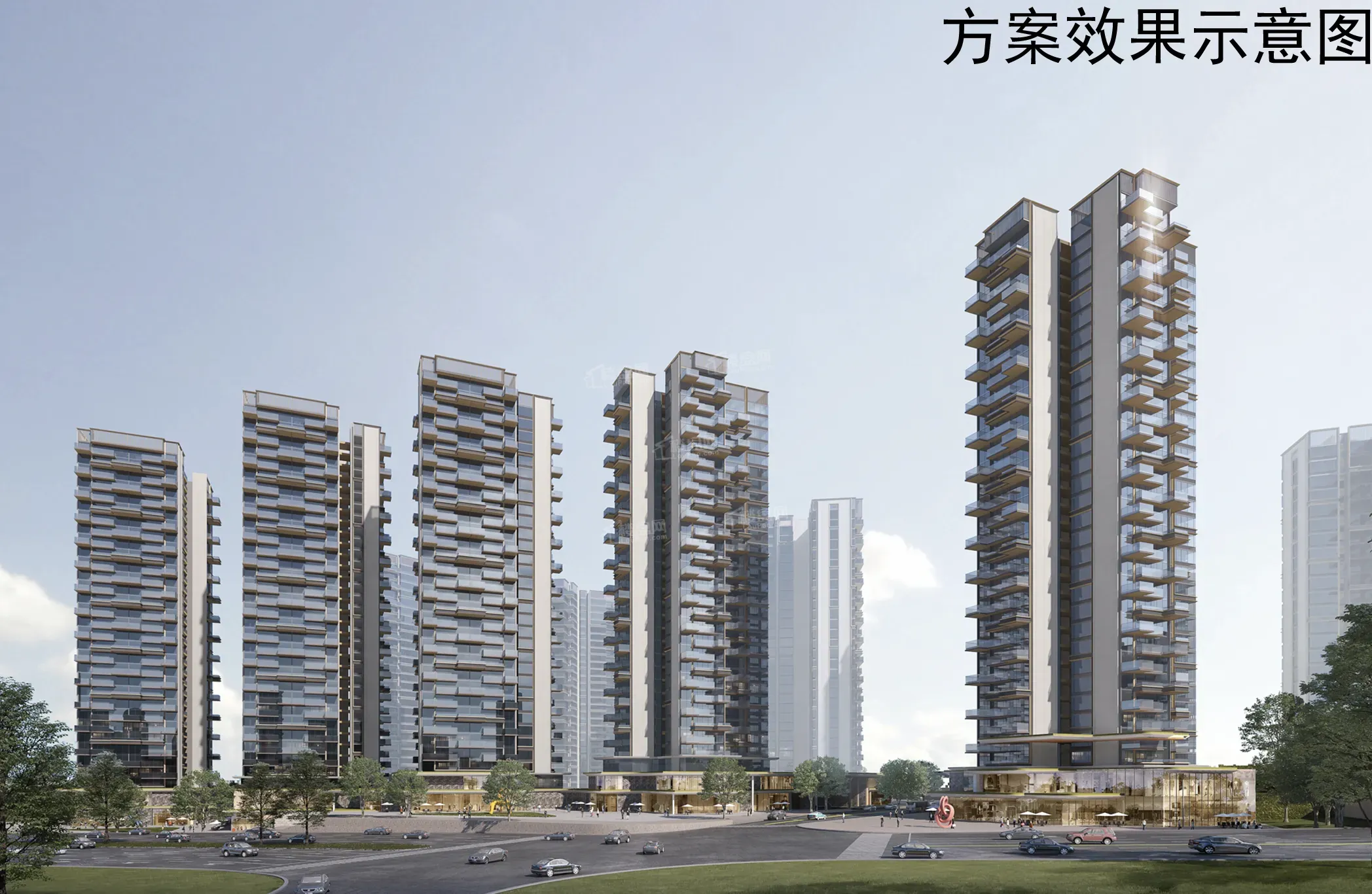华发香山湖壹号效果图