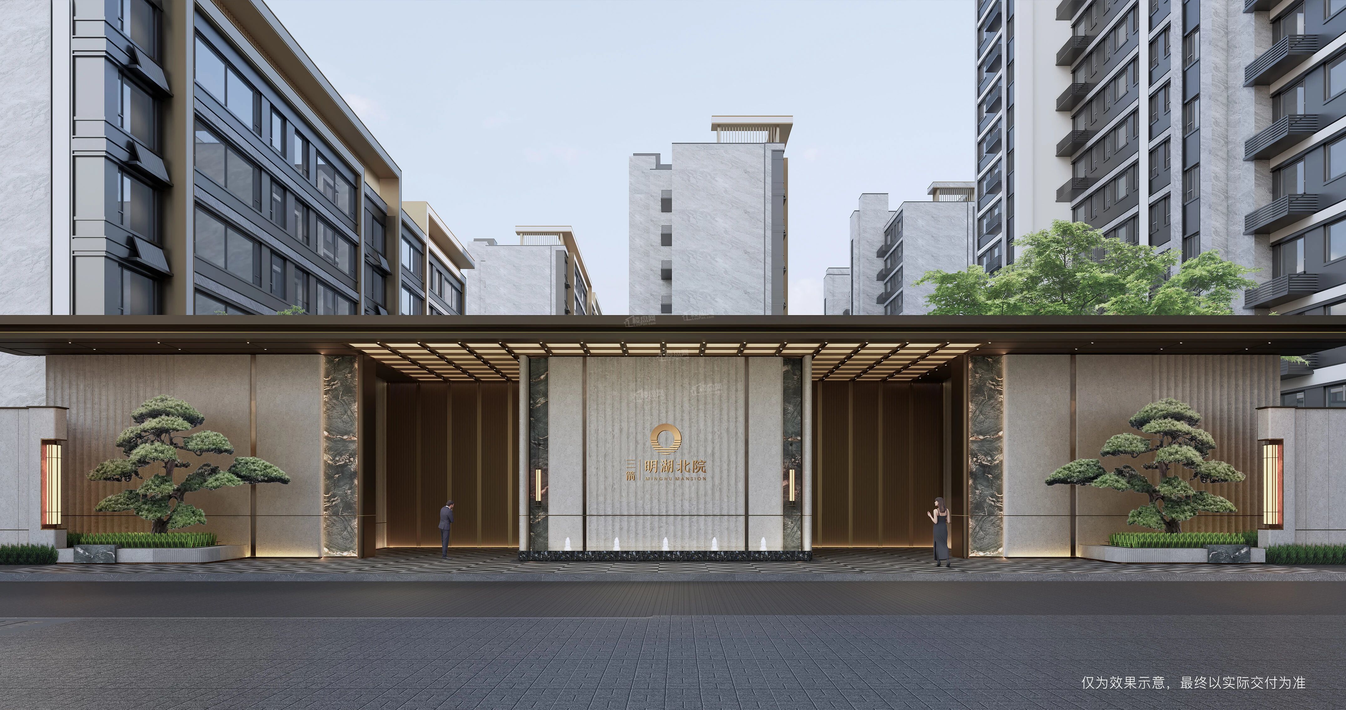 三箭明湖北院 三箭明湖北院 效果图